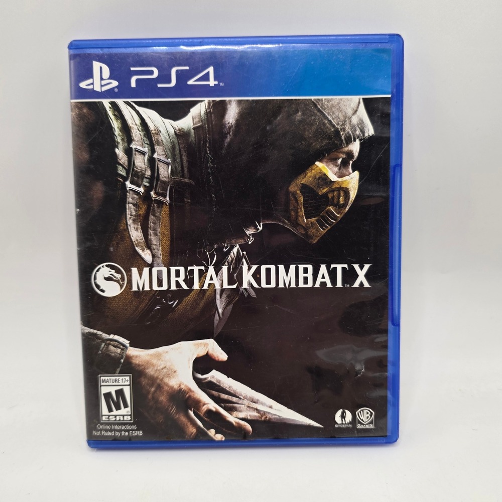 Mortal Kombat X PS4 Fighting Game Scorpion Sub-Zero Action Game